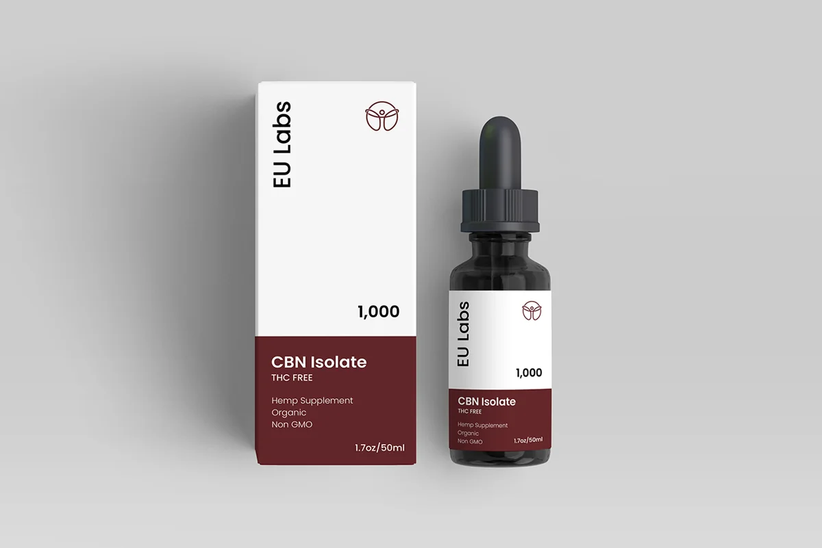1000mg CBN cannabinol isolate oil dropper, THC-free — CBD Oil Sunshine Coast